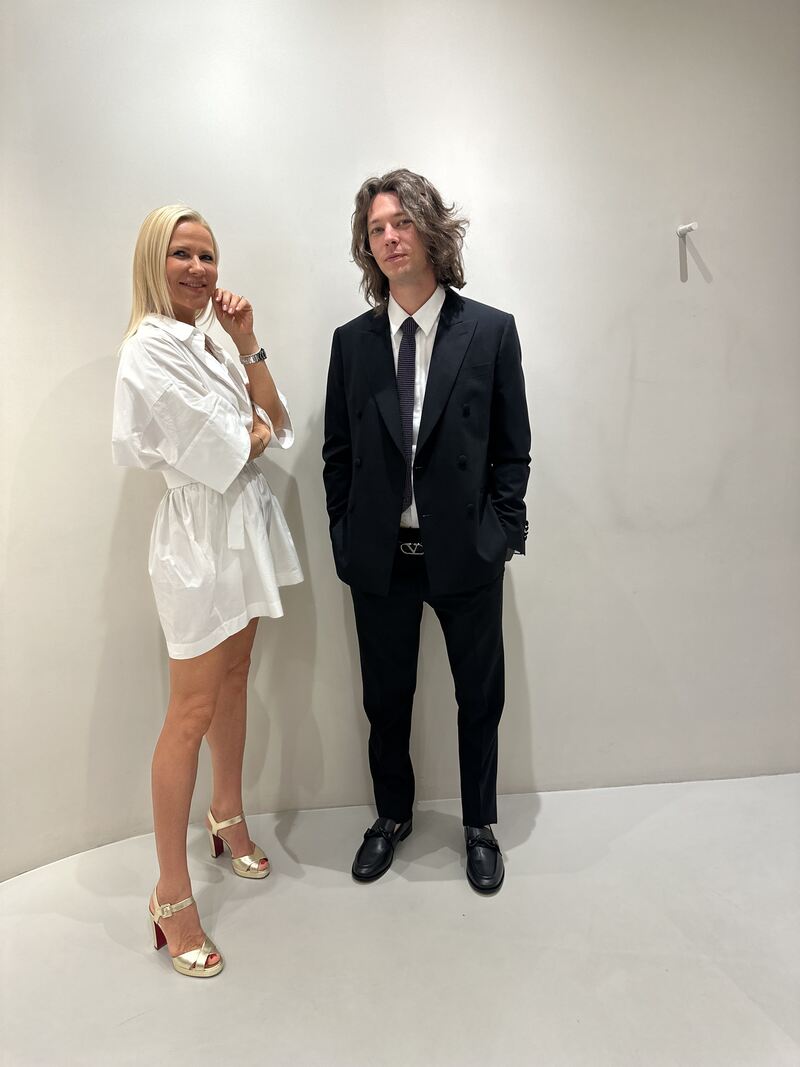 Anastasia Slabunova, personal shopper a Conegliano — look maschile scelto in boutique